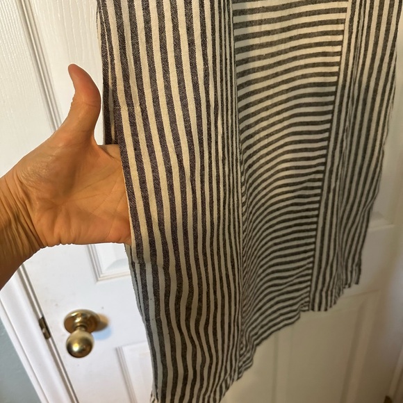 Madewell button back linen dress with pockets, size XS - Picture 4 of 7